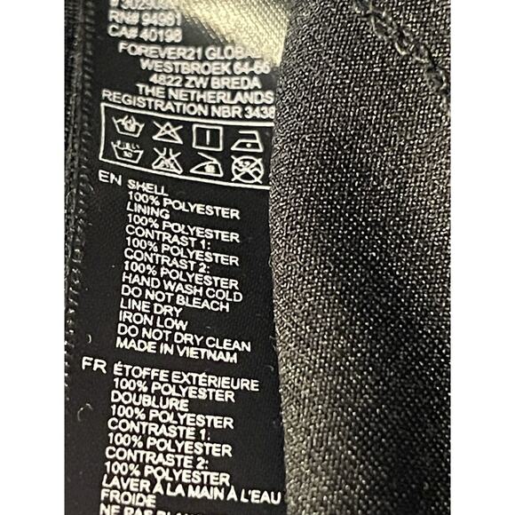 Forever 21 Womens Sleeveless Fierce Leopard Front Midi Dress, Black, SZ Medium - Picture 4 of 9